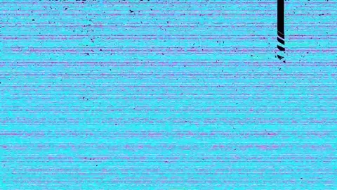 Abstract Bad TV Loop 4K — Glitch Digital Overlay VJ Asset Stock Footage 329830890