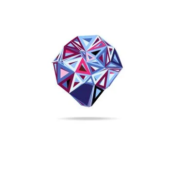 Abstract badge Stock Illustration