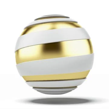 Abstract ball with spiral shape Stock Illustration