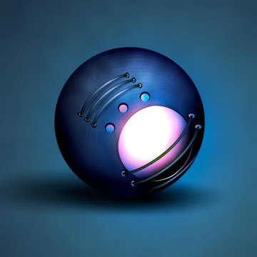 Abstract ball technology. Vector Stock Illustration