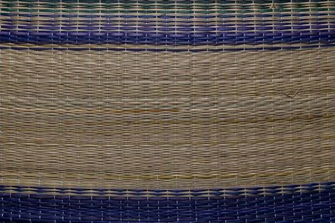 Abstract Bamboo mat texture background Stock Photos