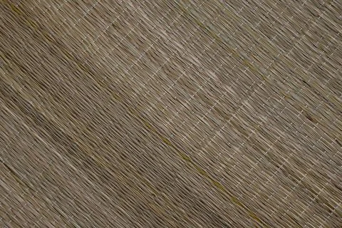 Abstract Bamboo mat texture background Stock Photos
