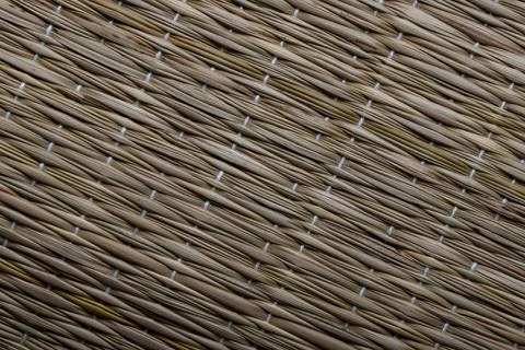 Abstract Bamboo mat texture background Stock Photos