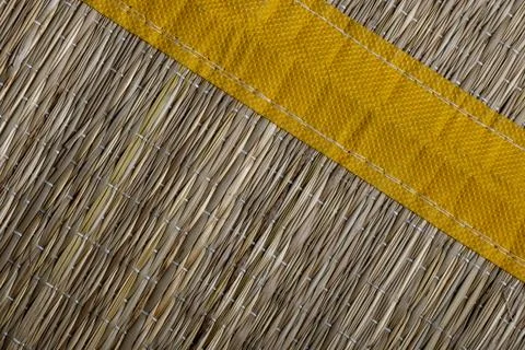 Abstract Bamboo mat texture background Stock Photos