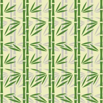 Abstract bamboo pattern Stock Illustration