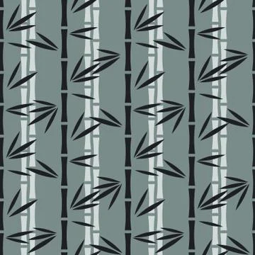 Abstract bamboo pattern Stock Illustration