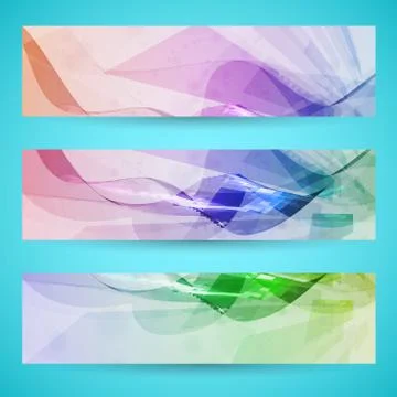 Abstract banner background Stock Illustration
