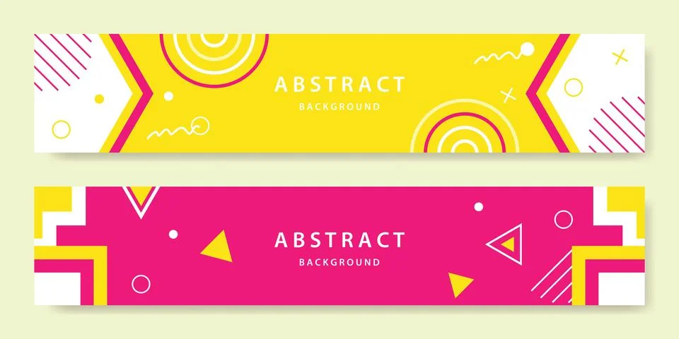 Abstract banner background vector 스톡 일러스트