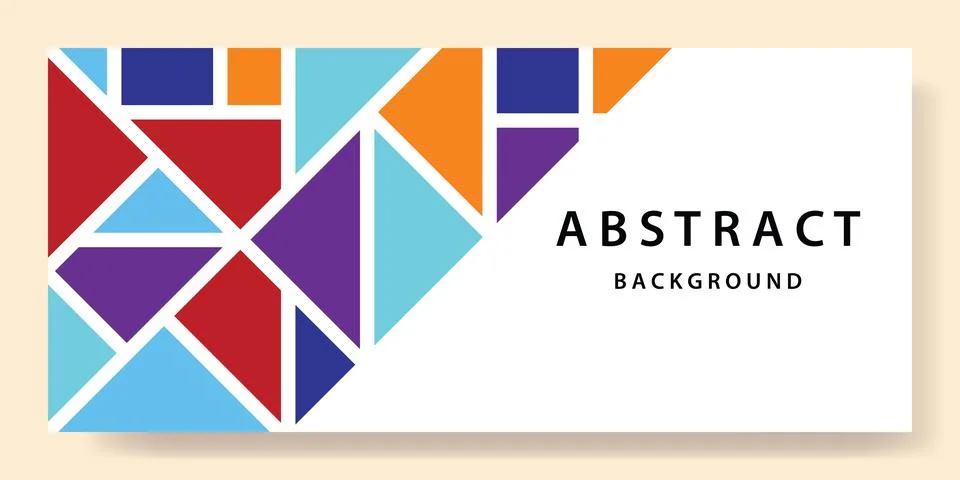 Abstract banner background vector Stock Illustration