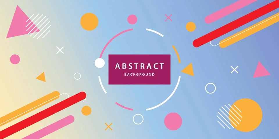 Abstract banner background vector Stock Illustration
