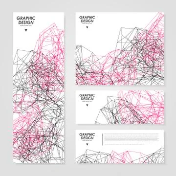 Abstract banner design Stock Illustration