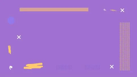 Abstract banner with  geometric elements for social media networks. Template  Stockillustratie