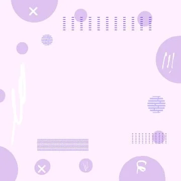 Abstract banner with  geometric elements for social media networks. Template  イラスト素材