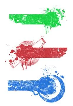 Abstract banner. Stock Illustration