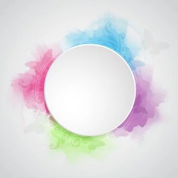 Abstract  banner Stock Illustration