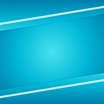 Abstract banner modern frame pattern design cyan color with space. Stock Illustration