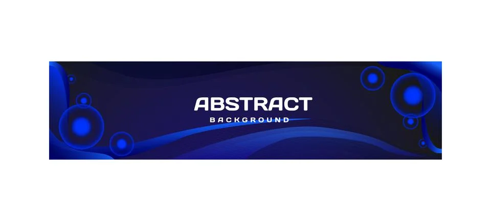 Abstract banner template design background Stock Illustration