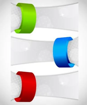 Abstract banners Stock Illustration