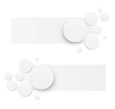 Abstract banners Stock Illustration