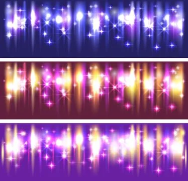 Abstract  banners Stock Illustration