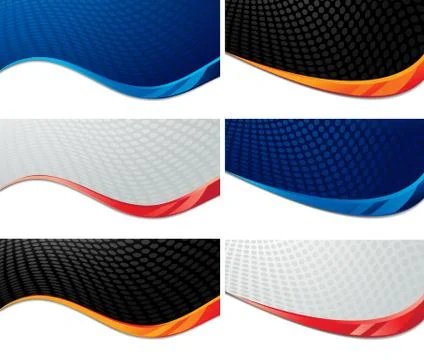 Abstract banners vector illustration Stock Illustration