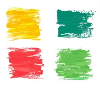 Abstract banners with watercolor splashes. vector Stock Illustration