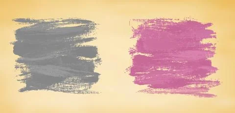Abstract banners with watercolor splashes. vector Stock Illustration