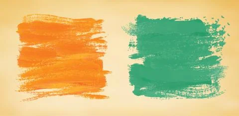 Abstract banners with watercolor splashes. vector Stock Illustration