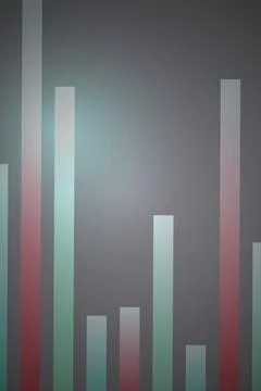 Abstract Bar Graph Background Stock Photos