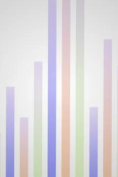 Abstract Bar Graph Data Visualization Stock Photos