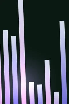 Abstract Bar Graph Gradient Background Stock Photos