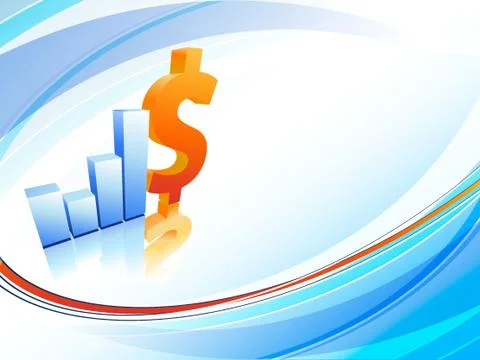 Abstract bar graphs Stock Illustration