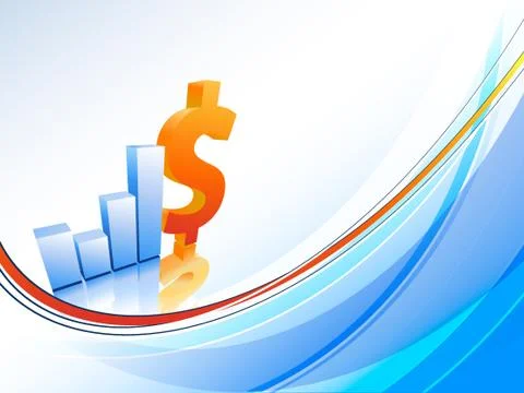 Abstract bar graphs Stock Illustration