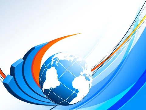 Abstract bar graphs Stock Illustration