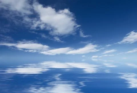 Abstract basckground with a blue sky Stock Photos