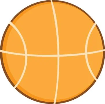 Abstract Basketball.Flat Design 스톡 일러스트