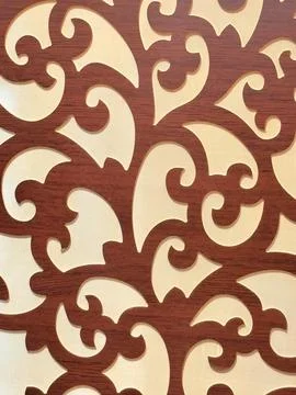 Abstract Batik Pattern Wallpaper Stock Photos