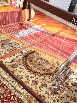 Abstract Batik Pattern Wallpaper Stock Photos