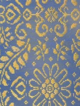 Abstract Batik Pattern Wallpaper Stock Photos