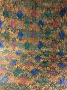 Abstract Batik Pattern Wallpaper Stock Photos