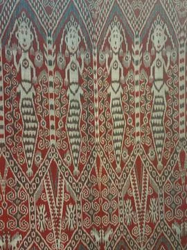 Abstract Batik Pattern Wallpaper Stock Photos