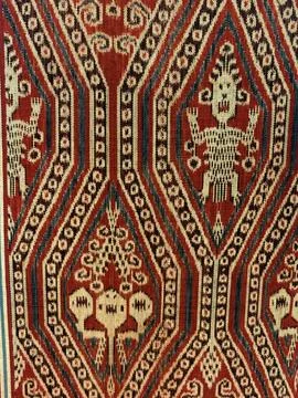 Abstract Batik Pattern Wallpaper Stock Photos