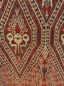 Abstract Batik Pattern Wallpaper Stock Photos