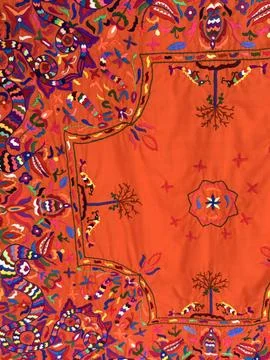 Abstract Batik Pattern Wallpaper Stock Photos