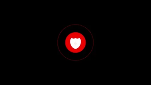 Abstract battery power charging with shield icon animated isolated on backg.. Stock Footage 263873810