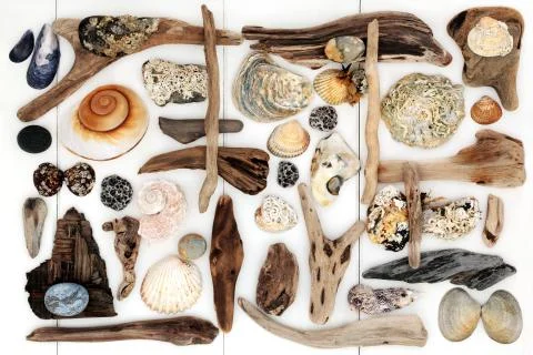 Abstract Beach Art Stock Photos