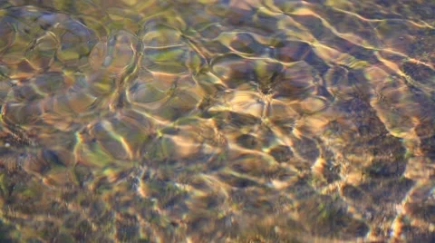 Abstract beams of light on water surface Stock Footage 45511457