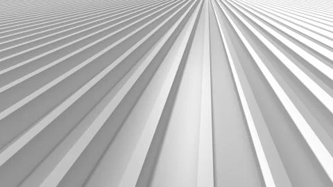 Abstract Beams on White Stock Illustration