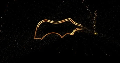 Abstract bear star dust twisted spiral background Stock Footage 123091316