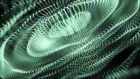 Abstract Beautiful Animated Particles Background. Video stock 296573350